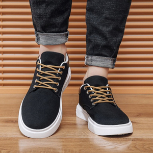 Nuevos zapatos de lona transpirables para hombre, zapatos deportivos casuales para estudiantes, zapatos de skate modernos para jóvenes - Product Image 5