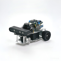 Robot Xingqi Ackermann con IA, Modelo Grande de Interacción, Coche Pequeño con Rueda Diferencial, Raspberry Pi 5, Construcción de Mapas, Navegación, 6 Meses