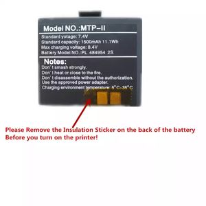 Mini Impresora térmica inalámbrica para <span class=keywords><strong>teléfono</strong></span> móvil, dispositivo de impresión portátil de recibos, BT, 58mm, Android, POS, PC, de bolsillo - Product Image 4