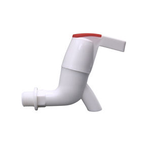 Robinet de cuisine en plastique PP 1/2'' avec poignée en L, vente en gros Chine - Product Image 3