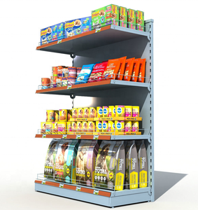 Retail Store Metal Pet Food Snacks Display Stand gandola estantes para tienda minorista - Product Image 2