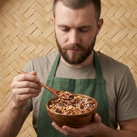 Mélange de porridge tomate et carotte pour le petit-déjeuner – Idéal pour hôtels, restaurants, traiteurs, supermarchés – Emballage de détail