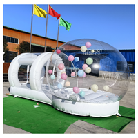 Château gonflable extérieur en gros, tente à bulles gonflable personnalisée pour révélation de sexe, trampoline