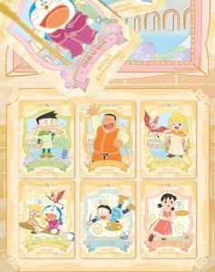 Cartes à collectionner <span class=keywords><strong>Doraemon</strong></span> World Story : Personnages d'anime, accessoires de peinture, collection pour enfants, cadeau de Noël - Product Image 6