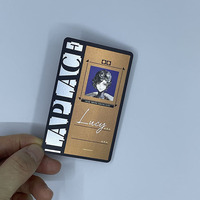 Carte à puce de médias sociaux à effet arc-en-ciel carte NFC PVC hologramme imprimable avec code QR unique