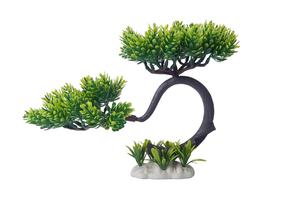 Vente en gros aquarium aménagement paysager arbre forêt artificiel en plastique aquariums décor bonsaï arbre - Product Image 5