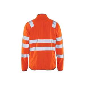 BLAKLADER - 490625125300XXL <b>Hi</b>-<b>Vis</b> <b>Softshell</b> <b>Jacket</b> Orange - EAN 7330509481240 <b>HI</b>-<b>VIS</b> WORKWEAR - Product Image 2