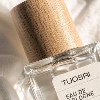Flacons de parfum carrés transparents vintage personnalisés 30ml 50ml 100ml en verre vide avec bouchon en bois et pulvérisateur à pompe