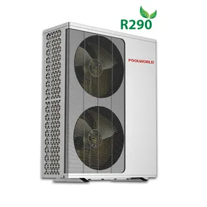 중국 제조업체 Warmepe 22kW EVI R290 DC 인버터 공기 대 수원 분리 열 펌프 온수기