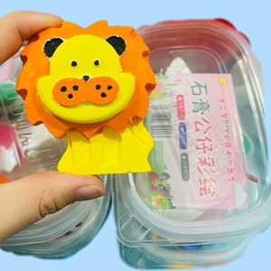 Kit de coloriage de poupées en plâtre pour enfants, jouet créatif de peinture DIY, 4-6 ans, taille unique, cadeau artisanal en plâtre - Product Image 2