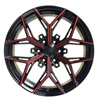 Rines Personalizados Forjados WHEELCRAFT de 18 y 20 Pulgadas, Diseño Cóncavo, Aluminio A356.2 con Recubrimiento de Zinc, Juego de Rines de Repuesto para Auto