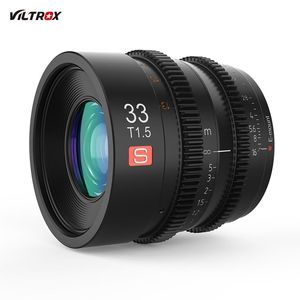 Objectif Cinématographique Fixe DF Wholesale Viltrox S 33mm T1.5 à 14 Lames et Diamètre de 72mm pour Appareil Photo Hybride à Monture E - Product Image 1