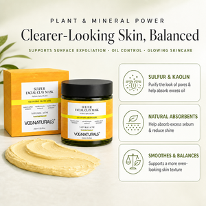 Mascarilla de Arcilla Herbal con Cúrcuma y Azufre OEM ODM, <span class=keywords><strong>Ácido</strong></span> Hialurónico, Tratamiento para el Acné, Hidratante, Exfoliante, Regula la Producción de Sebo, Piel Radiante - Product Image 2