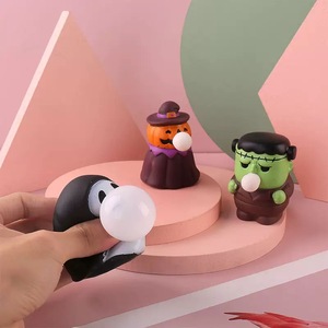 Crossborder newstyle Halloween novelty stressrelief toybubbleblowingdeflating, and squishy <b>kids</b> toy - Product Image 2