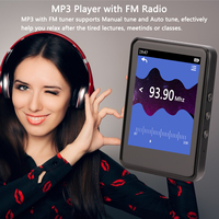 Reproductor de Video MP3/MP4 Inalámbrico Digital con Pantalla TFT a Color de 2.8 Pulgadas, 32/64GB, Compatible con Formatos de Audio FLAC, WAV y APE