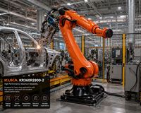 Robot industriel KUKA KR360 R2800-2 à 6 axes, charge utile de 360 kg, portée de 2800 mm pour la manutention et la palettisation
