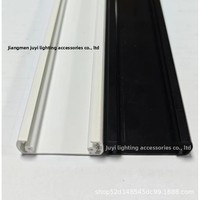 Kit de lampe à induction corporelle à LED en plastique pour barre lumineuse rigide, vente en gros d'usine, éclairage latéral d'armoire, utilisation intérieure et extérieure