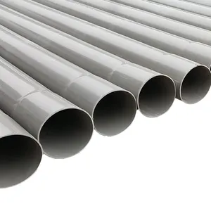 PVC casing pipes Thin Wall Pvc Pipe pvc-u pipe for Used to protect cables