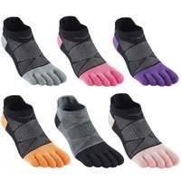Chaussettes de course à cinq doigts pour hommes et femmes, respirantes, anti-ampoules, pour la gym et la randonnée – Meilleures ventes