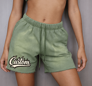 Shorts de bain en coton peigné respirant de style vintage de haute qualité pour hommes, service OEM - Product Image 3