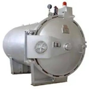 自动食品蒸汽喷雾灭菌器高压釜卧式蒸馏器加工