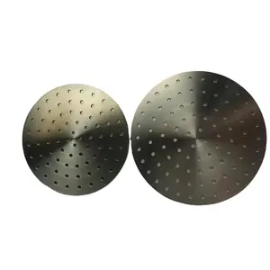 Malla de filtro de café redonda de doble capa de acero inoxidable 304 de diámetro personalizado