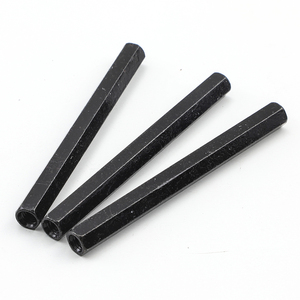 High Quality Black Zinc Plated Carbon Steel Female Threaded Hex <b>Standoff</b> M3 M5 M6 Pillar Hex <b>Standoff</b> Spacer - Product Image 4