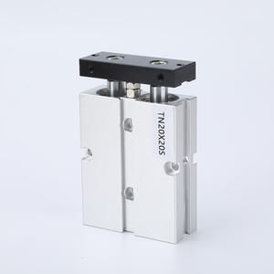 Cylindre pneumatique à double broche série TN, nouveau petit modèle TN10/16/20/25/32X10X15X20X25X30, filtre et tuyau en plastique - Product Image 3