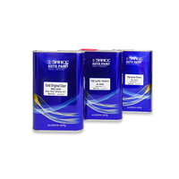 Vernis acrylique liquide haute brillance, haute résistance aux intempéries, de qualité supérieure, avec durcisseur, application par pulvérisation