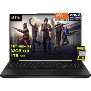 Portátil para Juegos Tuf Gaming A16 al por Mayor, 16 Pulgadas, FHD Plus, 165 Hz, 32 GB de RAM, 1 TB SSD, Ryzen 7 7735HS, Teclado Retroiluminado, Windows 11 - Product Image 6