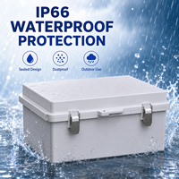 Boîte de jonction étanche IP67 grise 120*90*70mm, boîte à interrupteurs électrique résistante aux intempéries, boîte électrique en plastique pour l'électricité extérieure