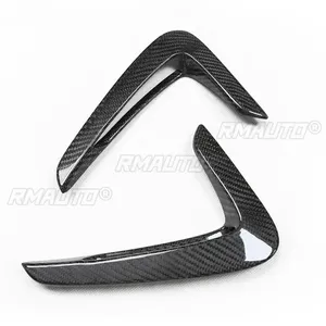Cache-coffre latéral en fibre de carbone sèche pour BMW Série 4 F32 F33 F36 2014-2020, garniture de couvercle d'entraîneur d'air latéral - Product Image 4