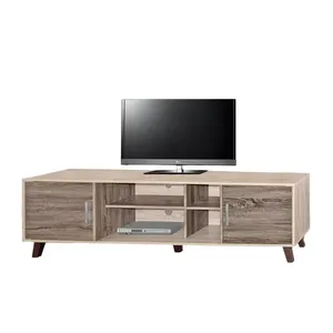 Space Saving TV Stand Cabinet with Doors for Tidy Media Storage TV6059 Suitable for Hotel Bulk Buy