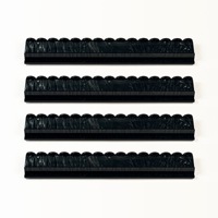 Luxuriöser Transparenter Acryl-Mahjong-Reihenmesser Standard US-Größe Präzisionsgegossenes Klares Design für Amerikanische Mahjong-Spieler