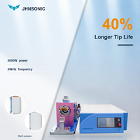 Machine de soudage ultrasonique cylindrique JHN2080 8000W pour batterie d'outils électriques CE