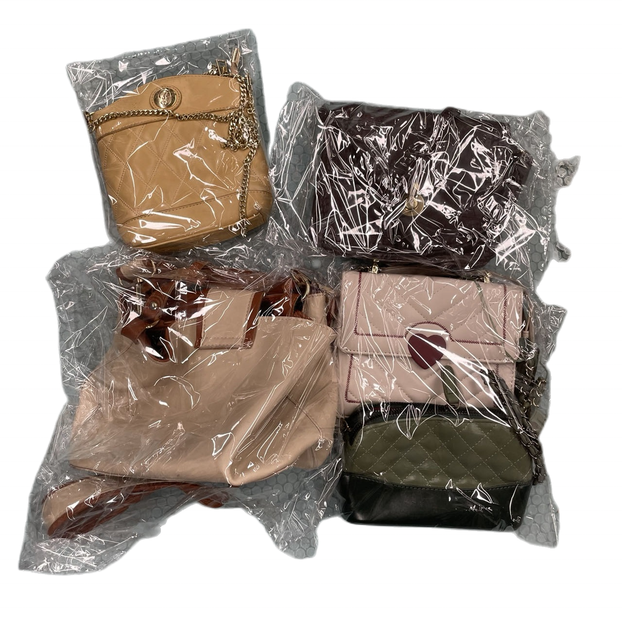 5A, брендовые сумки через плечо, ukay, ukay, бутик, подержанные сумки, упакованные в индивидуальные пластиковые пакеты