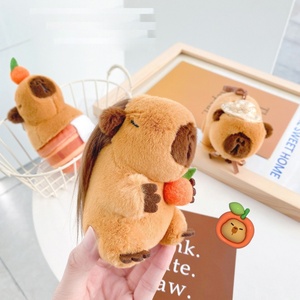 Lindo Llavero de Peluche de Capibara, Colgante para Bolsa, Juguete Ruunjoy al por Mayor, Accesorios para Llavero de Coche, Muñeco de Peluche Kawaii, Regalo de Cumpleaños - Product Image 3