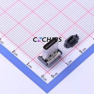 TYPEC-513L-ACP24 USB Connector SMD Connector ( Connector Type: Type-C )( Gender: Female )( Mounting Type: Vertical Mount ) - Product Image 1