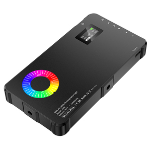 Panneau lumineux vidéo LED RGB 10000 mAh, 36000 options de couleurs, autonomie ultra-longue de 3,5 h, écran LCD HD, acrylique, portable - Product Image 1