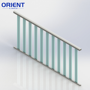 Conception éclairée de <span class=keywords><strong>main</strong></span> <span class=keywords><strong>courante</strong></span> en aluminium intégrée à <span class=keywords><strong>LED</strong></span> pour la sécurité nocturne des escaliers dans les résidences Système de <span class=keywords><strong>main</strong></span> <span class=keywords><strong>courante</strong></span> en aluminium - Product Image 2