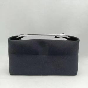 Custom Logo Portable Pink Canvas Toiletry <strong>Bag</strong> with <strong>Travel</strong> Make up Organizer Pouch - Product Image 5