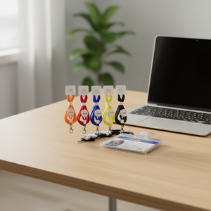 Laccetto da collo Ilan Aitana da 45 cm con gancio per porta badge, set da 8 pezzi - Product Image 2