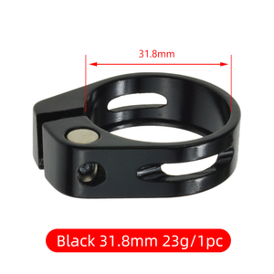 Collier <span class=keywords><strong>de</strong></span> fixation <span class=keywords><strong>de</strong></span> <span class=keywords><strong>selle</strong></span> <span class=keywords><strong>de</strong></span> vélo MTB en alliage d'aluminium 31.8mm 35 mm Colorful Seatpost Tube Fitting Bike Parts - Product Image 3