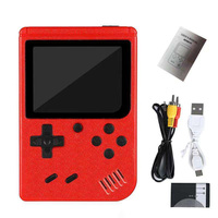 Consola de Videojuegos Portátil con Pantalla de 2.4 Pulgadas, 8 Bits, 500 Juegos en 1, para un Jugador, con Mando y Salida para TV