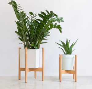 Étagère à fleurs et plantes en bois massif dans le salon ou sur le balcon, support pour pots <span class=keywords><strong>de</strong></span> fleurs pour le salon - Product Image 5