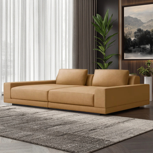 Muebles de Lujo para Interiores, Sofá de Sala de Estar con Brazos Estrechos y Cojines, Estilo Postmoderno Italiano - Product Image 6