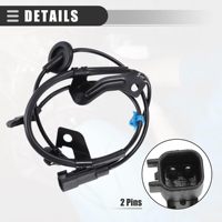 Sensor ABS trasero derecho BST, sensor de velocidad de rueda, para Mitsubishi Outlander II 4WD 2006-2012, plástico, No.4670A582, negro