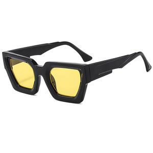 Fashion New Trend Beautiful Women Outdoor Sun Protection Thick <b>Square</b> <b>Frame</b> Multi-Color Sunglasses - Product Image 4