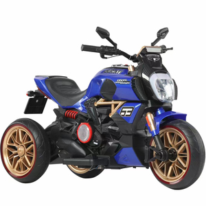 Motocicleta Eléctrica Infantil 2026 al por Mayor, Estilo Triciclo de 12V con 3 Ruedas y Música, Funciona con Batería <span class=keywords><strong>para</strong></span> Niños - Product Image 4