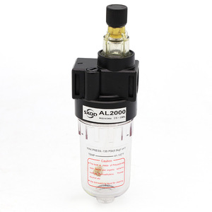 Lubricador de Niebla de Aceite SXQD AL2000 con Cuerpo de Aluminio y Manómetro, Piezas Neumáticas - Product Image 3